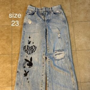pacsun playboy jean size 23